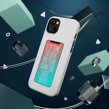 DistinctInk ToughCase for Apple iPhone, Compatible with MagSafe Charging - Time To Look Prettier Than the Last Selfie
