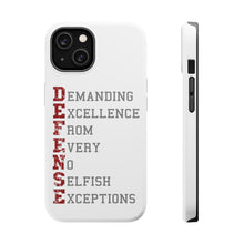 DistinctInk ToughCase for Apple iPhone, Compatible with MagSafe Charging - DEFENSE Demanding Excellence
