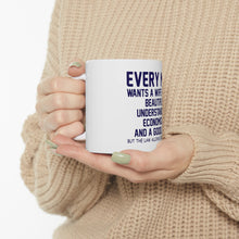 DistinctInk Glossy White Coffee / Tea Mug - Every Man Wants Wife Who is Beautiful