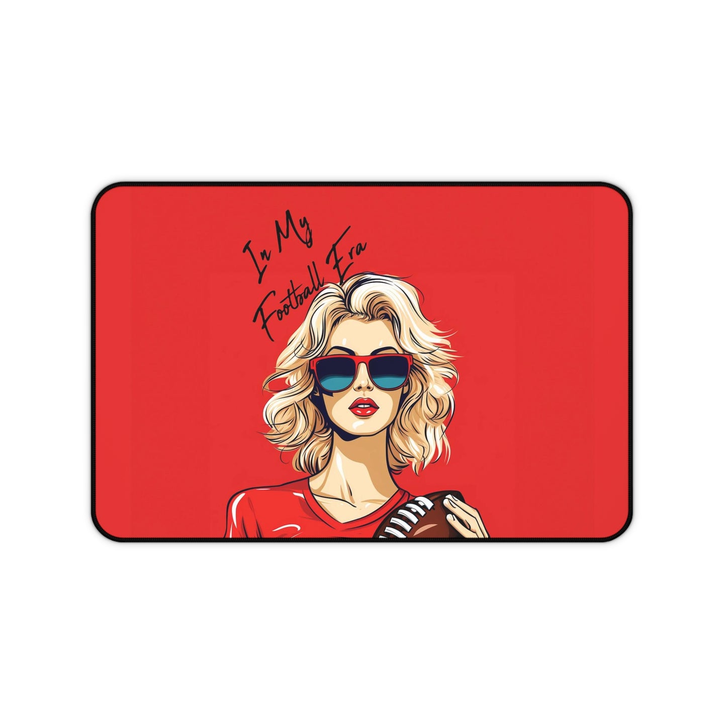 DistinctInk Desk Mat with In My Football Era design