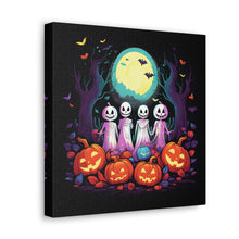 DistinctInk Canvas Wall Art with Exploring the Unknown for Halloween LGBTQ+ Pride