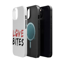 DistinctInk ToughCase for Apple iPhone, Compatible with MagSafe Charging - Love Bits - Dog Paw