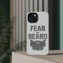 DistinctInk ToughCase for Apple iPhone, Compatible with MagSafe Charging - Fear the Beard