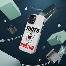 DistinctInk ToughCase for Apple iPhone, Compatible with MagSafe Charging - Tooth Doctor Dentist