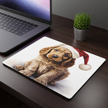 DistinctInk Mouse Pad - 1/4" Foam Rubber - Cocker Spaniel Puppy Drawing