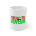 Glossy White Coffee / Tea Mug - Without Me It's just Aweso