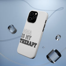 DistinctInk ToughCase for Apple iPhone, Compatible with MagSafe Charging - MMA Is My Therapy