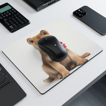 DistinctInk Mouse Pad - 1/4" Foam Rubber - Norwegian Buhund Puppy
