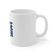 DistinctInk Glossy White Coffee / Tea Mug - Inline Skater - Skating