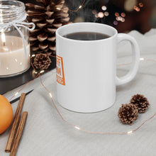 DistinctInk Glossy White Coffee / Tea Mug - Fresh Off the Farm 100% Organic