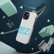 DistinctInk ToughCase for Apple iPhone, Compatible with MagSafe Charging - Golf Grip It And Rip It