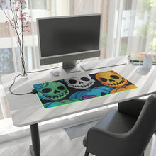 DistinctInk LED Gaming Mouse Pad with Creating Lasting Memories Design for Halloween  LGBTQ+ Pride