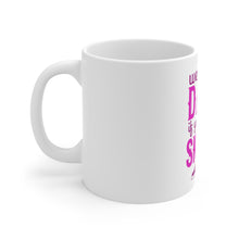 DistinctInk Glossy White Coffee / Tea Mug - We Can't Date If You Don't Skate