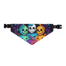 DistinctInk Adjustable Pet Banana Collar with Creating Lasting Memories Design for Halloween LGBTQ+ Pride