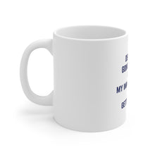 DistinctInk Glossy White Coffee / Tea Mug - Deadly Flu? Good, Immune System is Rusty
