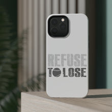 DistinctInk ToughCase for Apple iPhone, Compatible with MagSafe Charging - Refuse to Lose Baseball