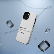 DistinctInk ToughCase for Apple iPhone, Compatible with MagSafe Charging - Fireman Definition Profession for Toughest