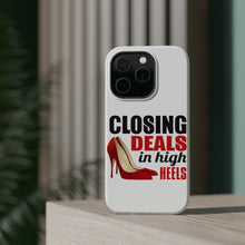 DistinctInk ToughCase for Apple iPhone, Compatible with MagSafe Charging - Closing Deals in High Heels