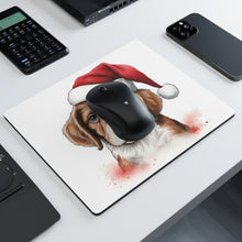DistinctInk Mouse Pad - 1/4" Foam Rubber - Brittany Puppy Drawing