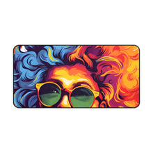 DistinctInk Desk Mat with A World of Words Design for LGBTQ+ Pride