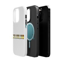 DistinctInk ToughCase for Apple iPhone, Compatible with MagSafe Charging - CEO,000,000 Entrepreneur 3 commo