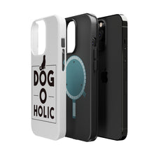 DistinctInk ToughCase for Apple iPhone, Compatible with MagSafe Charging - Dog O Holic - Dogoholic