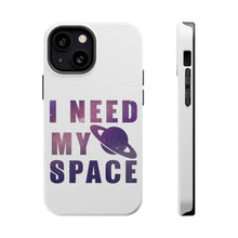 DistinctInk ToughCase for Apple iPhone, Compatible with MagSafe Charging - I Need My Space - Astronomy