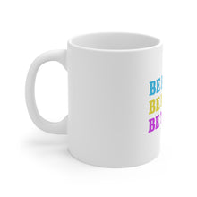 DistinctInk Glossy White Coffee / Tea Mug - Be Brave Be Kind Be You