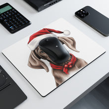 DistinctInk Mouse Pad - 1/4" Foam Rubber - Weimaraner Puppy Drawing