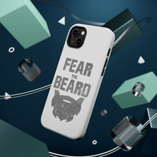 DistinctInk ToughCase for Apple iPhone, Compatible with MagSafe Charging - Fear the Beard