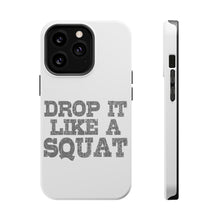DistinctInk ToughCase for Apple iPhone, Compatible with MagSafe Charging - Drop it Like a Squat