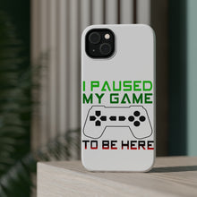 DistinctInk ToughCase for Apple iPhone, Compatible with MagSafe Charging - I Paused My Game to Be Here Gamer Video Games