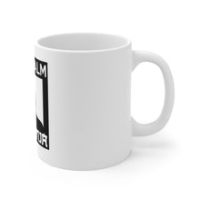 DistinctInk Glossy White Coffee / Tea Mug - Keep Calm I'm a Ninja
