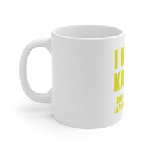 DistinctInk Glossy White Coffee / Tea Mug - I Know Karate And Few Other Japanese Words