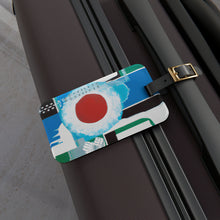 Nora Rivers - Mid-Century Modern Design Printed on a Custom Luggage Tag