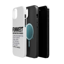 DistinctInk ToughCase for Apple iPhone, Compatible with MagSafe Charging - Funniest Contradicting Phrases - Married