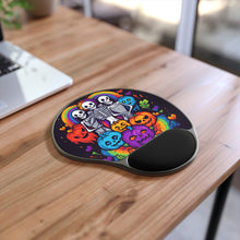 DistinctInk Mouse Pad with Wrist Rest  with Exploring Inner Knowledge Design for Halloween  LGBTQ+ Pride