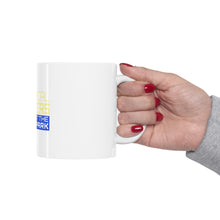 DistinctInk Glossy White Coffee / Tea Mug - Electrical Engineers Have the Right Spark