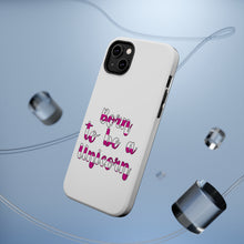 DistinctInk ToughCase for Apple iPhone, Compatible with MagSafe Charging - Born to be a Unicorn