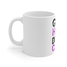DistinctInk Glossy White Coffee / Tea Mug - Gym Hair Don't Care