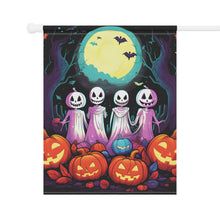 DistinctInk Garden & House Banner Flag with Exploring the Unknown Design for Halloween  LGBTQ+ Pride