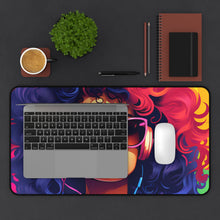 DistinctInk Desk Mat with Living a Full Life Design for LGBTQ+ Pride