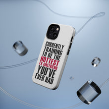 DistinctInk ToughCase for Apple iPhone, Compatible with MagSafe Charging - Training to be Hottest Ex Girlfriend Ever