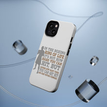 DistinctInk ToughCase for Apple iPhone, Compatible with MagSafe Charging - Boxing Life How Many Times You Keep Moving