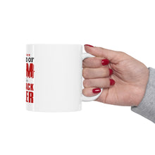 DistinctInk Glossy White Coffee / Tea Mug - Best Mom Raises a Blackjack Dealer