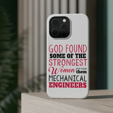 DistinctInk ToughCase for Apple iPhone, Compatible with MagSafe Charging - Strongest Women are Mechanical Engineers
