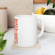 DistinctInk Glossy White Coffee / Tea Mug - Love is Playing Every Game As If It's Your Last