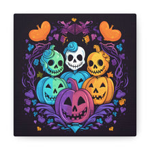 DistinctInk Canvas Wall Art with Creating Lasting Memories for Halloween LGBTQ+ Pride