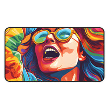 DistinctInk Desk Mat with Addictive Adventure Story Design for LGBTQ+ Pride