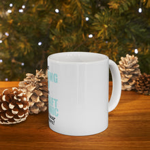 DistinctInk Glossy White Coffee / Tea Mug - I'm Not Ignoring You Aircraft Mechanic Can't Hear